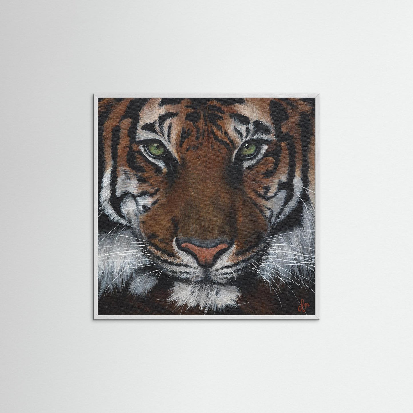 ''Eye of the tiger'' Print on Fine Art Paper
