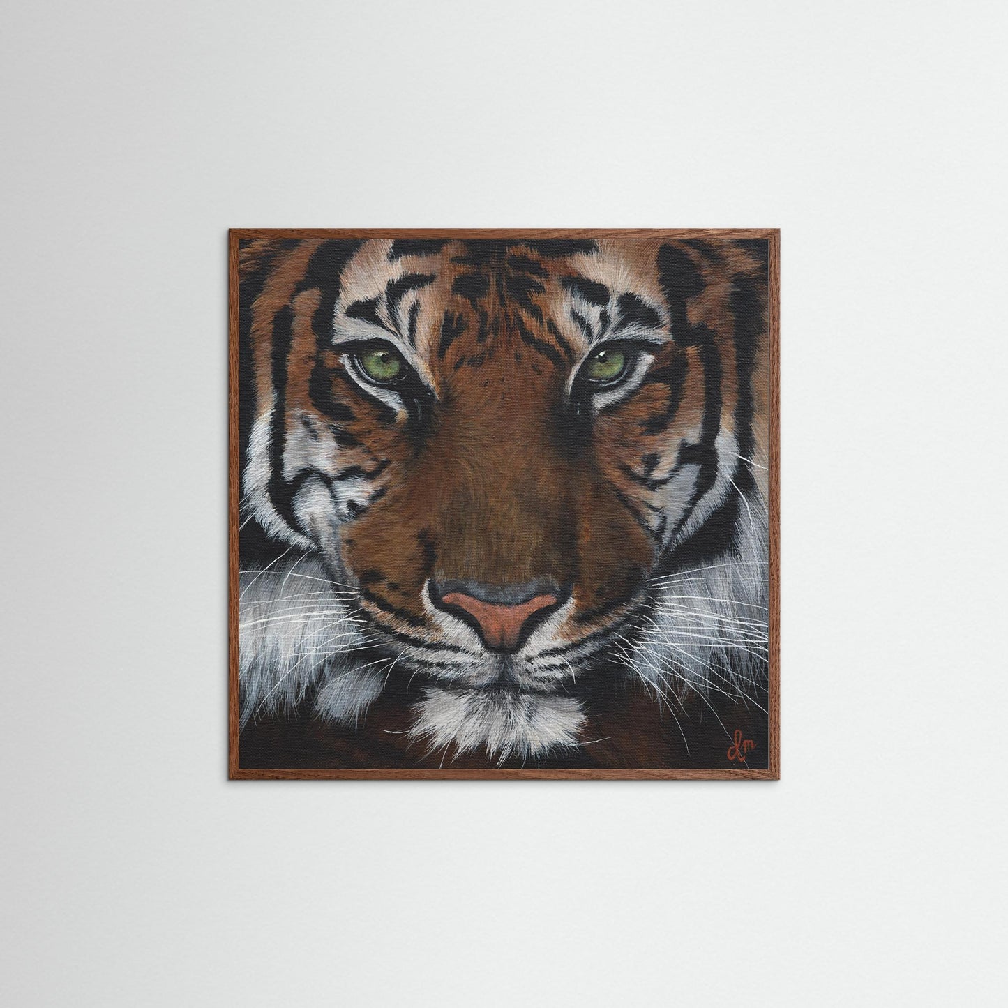 Tiger Wall Art – Fine Art Print – Wildlife Animal Poster – Denise Martens Art