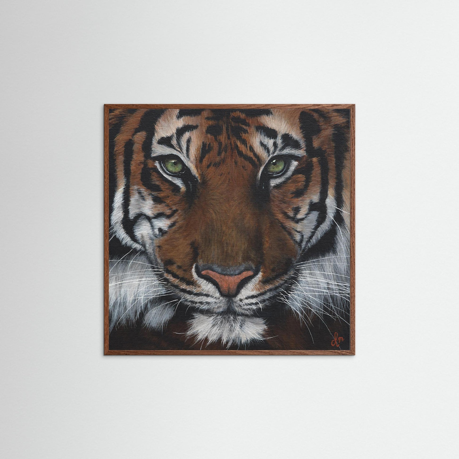 Tiger Wall Art – Fine Art Print – Wildlife Animal Poster – Denise Martens Art