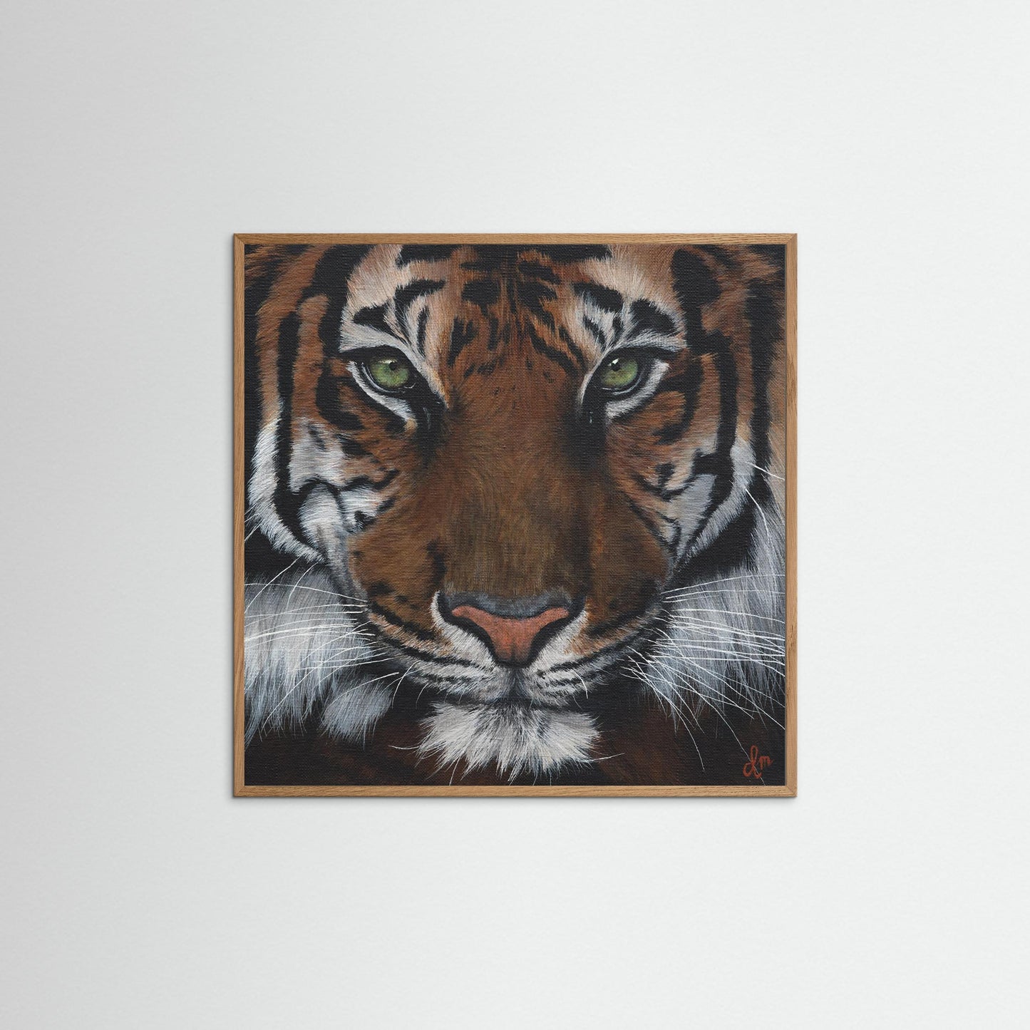 Tiger Wall Art – Fine Art Print – Wildlife Animal Poster – Denise Martens Art