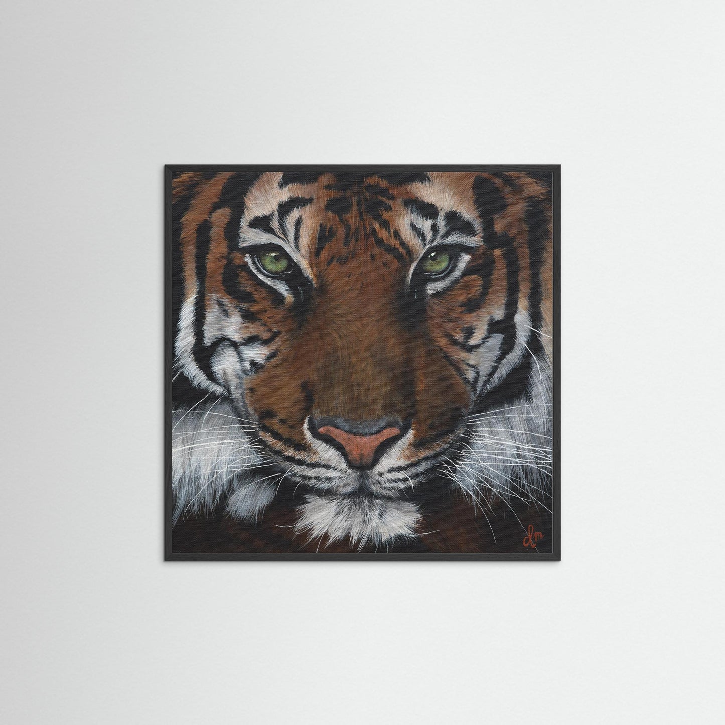 Tiger Wall Art – Fine Art Print – Wildlife Animal Poster – Denise Martens Art