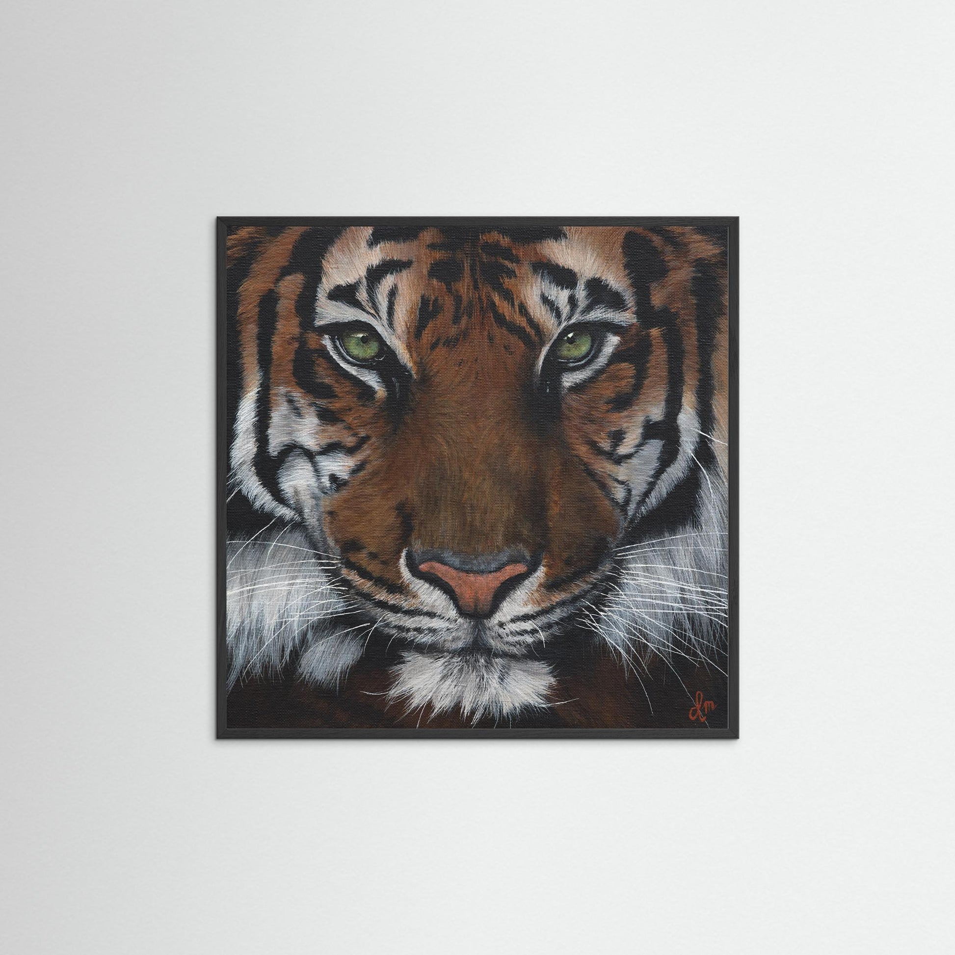 Tiger Wall Art – Fine Art Print – Wildlife Animal Poster – Denise Martens Art